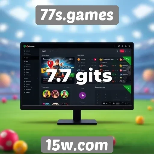 Avaliação da interface do usuário no site 77s.games